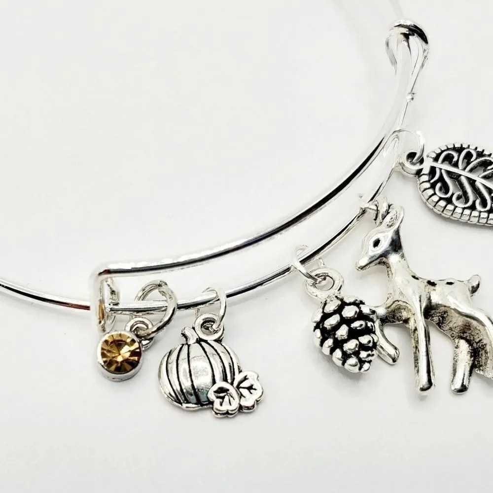 Fall Favorites Adjustable Bangle Bracelets